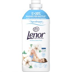 Кондиционер для белья Lenor Для чувствительной кожи Свежесть хлопка 1.239 л (8700216724470) - Картинка 2