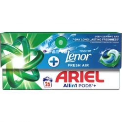 ������� ��� ������ Ariel Pods+ All-in-1 Touch of Lenor ������������� ������� ������� Lenor 26 ��. (8700216766043) - �������� 2