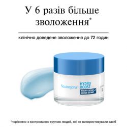 Крем для лица Neutrogena Hydro Boost Увлажняющий Ночной 50 мл (3574661401089) - Картинка 3