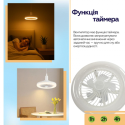 Вентилятор XoKo LED Fan Light 001 (XK-FL-001) - Картинка 10