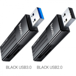 ��������� ����������� ����-���� HOCO USB3.0 to microSD, microSDHC, microSDXC, SD, SDHC, SDXC, HB20 Black (6931474735218) - �������� 9