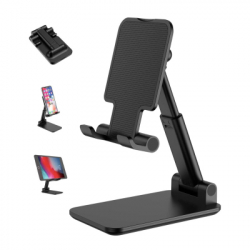 Підставка до планшета Dynamode smartphones/tablets 4-13 inches (Phone Stand black) - Картинка 2