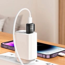 Перехідник UA31D USB M to USB-C F USB2.0 Black HOCO (6942007628143) - Картинка 6