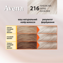 Фарба для волосся Acme Color Avena Blond Color Стійка 216 - Попелястий блонд (4823115502469) - Картинка 5