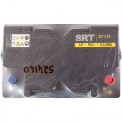 Аккумулятор автомобильный SRT 6СТ-75АЗ (0) (-/+) (L3) 640А 12V (E) - Картинка 3
