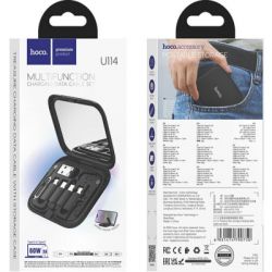 Дата кабель USB charging cable set Treasure box U114 black HOCO (6931474790750) - Картинка 5