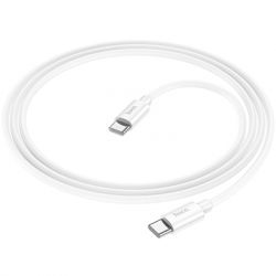 ���� ������ USB-C to USB-C 1.0m Magic silicone PD 60W X87 white HOCO (6931474783264) - �������� 4