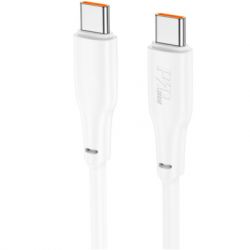 ���� ������ USB-C to USB-C 1.0m 100W TPE X93 white HOCO (6931474790712) - �������� 2