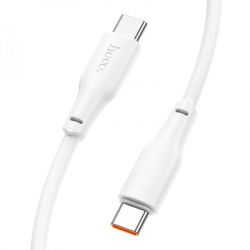 ���� ������ USB-C to USB-C 1.0m 100W TPE X93 white HOCO (6931474790712) - �������� 3