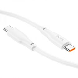 ���� ������ USB-C to USB-C 1.0m 100W TPE X93 white HOCO (6931474790712) - �������� 4