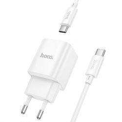 �������� ������� HOCO C146A Charm USB-C PD20W + cable USB-C to USB-C White (6942007630269) - �������� 4