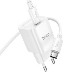 �������� ������� HOCO C146A Charm USB-C PD20W + cable USB-C to USB-C White (6942007630269) - �������� 5