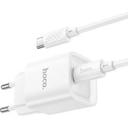 �������� ������� HOCO C146A Charm USB-C PD20W + cable USB-C to USB-C White (6942007630269) - �������� 6