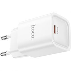 Зарядний пристрій HOCO C148A Charm USB-C PD30W White (6942007630306) - Картинка 4