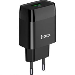 �������� ���������� HOCO C72Q Glorious USB QC3.0 18W Black (6931474732507)