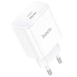   HOCO C76A Pro Majestic USB-C PD30W White (6942007616300)