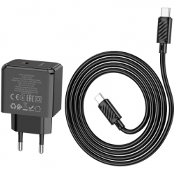 �������� ������� HOCO CS13A Ocean USB-C PD20W + cable USB-C to USB-C Black (6942007603843) - �������� 3