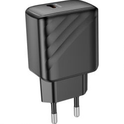 Зарядний пристрій HOCO CS22A Value USB-C PD30W Black (6942007609913) - Картинка 4
