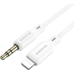   Lightning to 3.5mm M 1.0m white BOROFONE (6941991101052) -  2