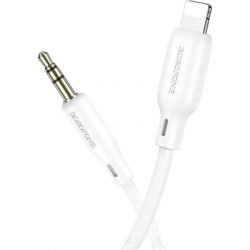   Lightning to 3.5mm M 1.0m white BOROFONE (6941991101052)