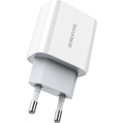   BOROFONE BA38A Plus Speedy USB-C PD20W White (6931474746870)