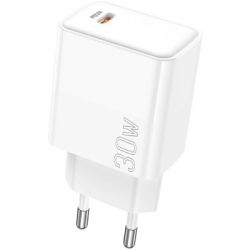 �������� ���������� BOROFONE BA77A Insightful USB-C PD30W White (6941991101274)