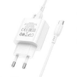 �������� ������� BOROFONE BA81A USB-C PD20W + cable USB-C to USB-C White (6941991108204) - �������� 6