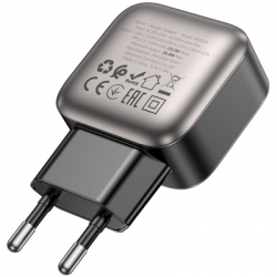 Зарядний пристрій BOROFONE BAS53A Absolute USB-C PD20W Black (6941991116179) - Картинка 5