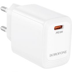 Зарядний пристрій BOROFONE BN28 Fuente USB-C PD30W White (6941991120299) - Картинка 4