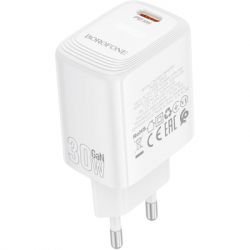 Зарядний пристрій BOROFONE BN28 Fuente USB-C PD30W White (6941991120299) - Картинка 5