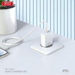 Зарядное устройство XO L126 20W USB-C PD White (L126_White) - Картинка 3