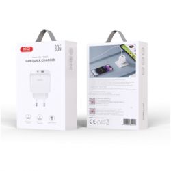 �������� ������� XO L138 48W USB-C PD30W + USB-A QC18W White (L138_White) - �������� 3