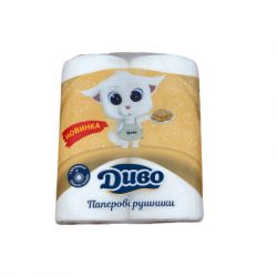 Паперові рушники Диво З ароматом свіжого печива 2 шари 2 рулони (4820003837443) - Картинка 5