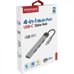 ������������ Promate USB-C 4-in-1 ����� Promate litehub-4.grey (litehub-4.grey) - �������� 6