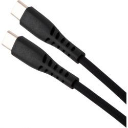 Дата кабель USB-C to USB-C 2.0m 240W Chip Silicon Black Vinga (VCDCCC2242SB) - Картинка 3
