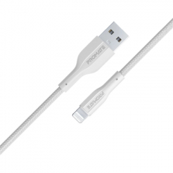 ���� ������ USB 2.0 AM to Lightning 1.0m 2A xCord-Ai white Promate (xcord-ai.white)