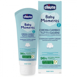 Дитячий крем Chicco Baby Moments захисний щоденний з патенолом під підгузок 100 мл (11641.00) - Картинка 3