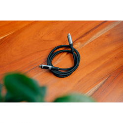 ���� ������ USB-C to USB-C 1.2m with display 240W black Verbatim (31849) - �������� 5