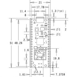      Raspberry Pi  Raspberry Pi Pico WH (SC0919) -  3