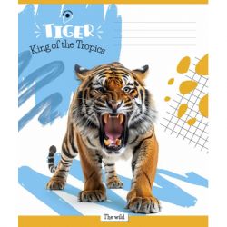 Тетрадь Школярик King of the Tropics 18 листов клетка (018-3421K) - Картинка 5