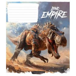 Зошит Школярик Dino empire 18 аркушів клітинка (018-3490K) - Картинка 3