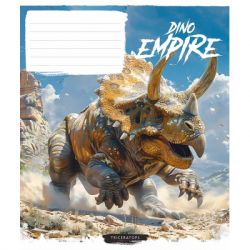 Зошит Школярик Dino empire 18 аркушів клітинка (018-3490K) - Картинка 5