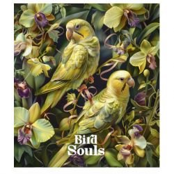 Зошит Школярик Bird Souls 48 аркушів клітинка (048-3457K) - Картинка 4