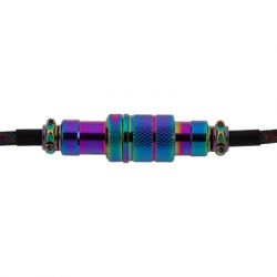 ���� ������ USB-C + USB A to USB-C 1.08m Premium Coiled Aviator black Keychron (CAB7_KEYCHRON) - �������� 4