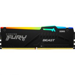 Модуль памяти для компьютера DDR5 32GB 5600 MHz Beast RGB EXPO Black Kingston Fury (ex.HyperX) (KF556C40BB2A-32) - Картинка 2