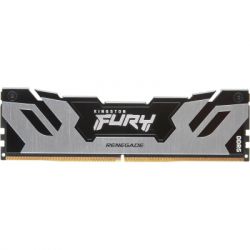 Модуль пам'яті для комп'ютера DDR5 48GB (2x24GB) 8000 MHz Renegade Black/Silver Kingston Fury (ex.HyperX) (KF580C38RSK2-48) - Картинка 3