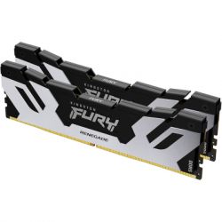������ ���'�� ��� ����'����� DDR5 48GB (2x24GB) 8000 MHz Renegade Black/Silver Kingston Fury (ex.HyperX) (KF580C38RSK2-48)