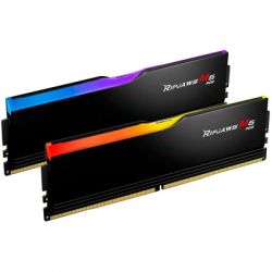 ������ ������ ��� ���������� DDR5 32GB (2x16GB) 6400 MHz Ripjaws M5 RGB Matte Black G.Skill (F5-6400J3648F16GX2-RM5RK)