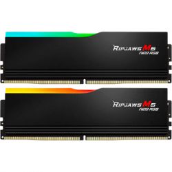     DDR5 64GB (2x32GB) 6000 MHz Ripjaws M5 Neo RGB Matte Black G.Skill (F5-6000J3636F32GX2-RM5NRK)