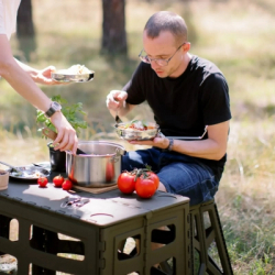 ������ ��������� Tribe Camp Chair High ����������� Olive (T-EF-0002-olive) - �������� 11